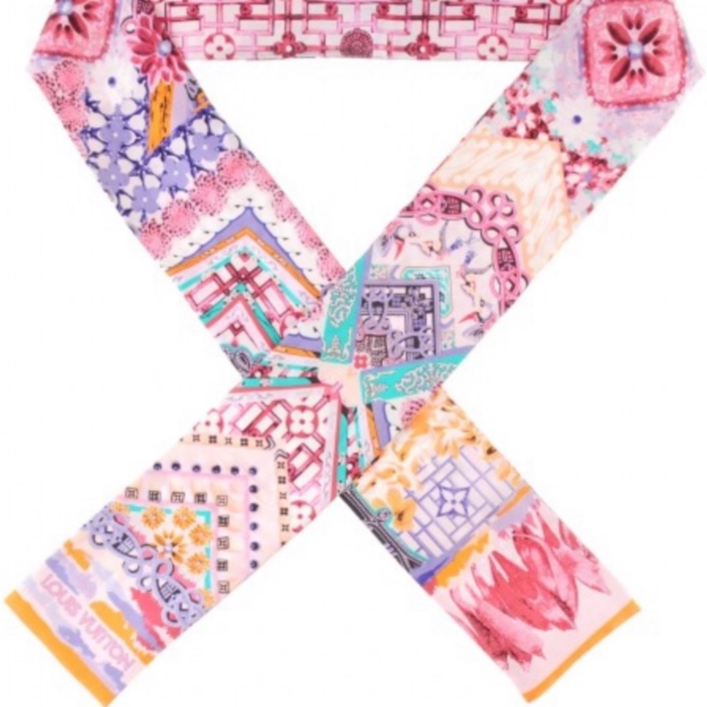 Louis Vuitton monogram paradis silk bandeau